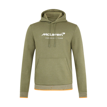 McLaren Honda męska bluza z kapturem Essentials green F1 Team 2025