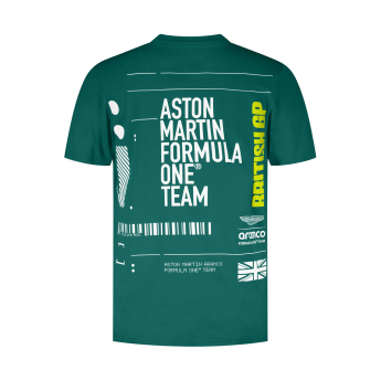 Aston Martin koszulka męska British GP F1 Team 2025