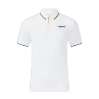 McLaren Honda męska koszulka polo Essentials white F1 Team 2025