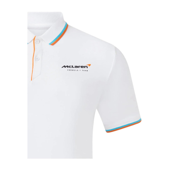 McLaren Honda męska koszulka polo Essentials white F1 Team 2025