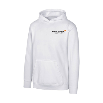 McLaren Honda męska bluza z kapturem Retro white F1 Team 2025