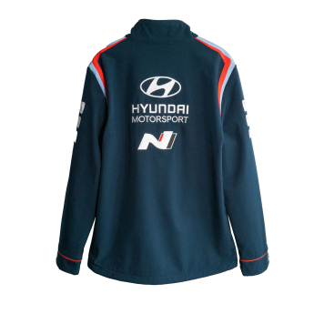 Hyundai Motorsport kurtka męska softshell navy 2025