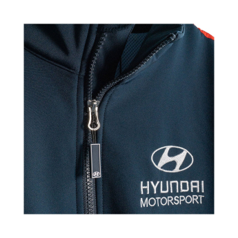Hyundai Motorsport kurtka męska softshell navy 2025