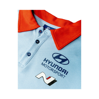 Hyundai Motorsport męska koszulka polo blue 2025