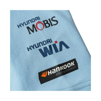 Hyundai Motorsport męska koszulka polo blue 2025