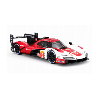 Model Race Car 1:43 Porsche 963 Hertz Team Jota 2023