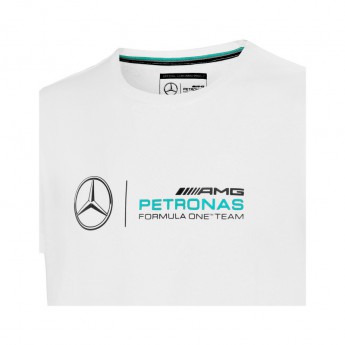 Mercedes AMG Petronas koszulka dziecięca logo white F1 2016
