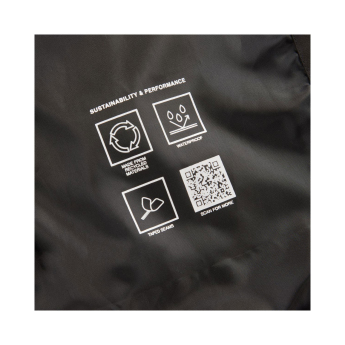 Toyota Gazoo Racing męska kurtka z kapturem Rain WRC official black 2025