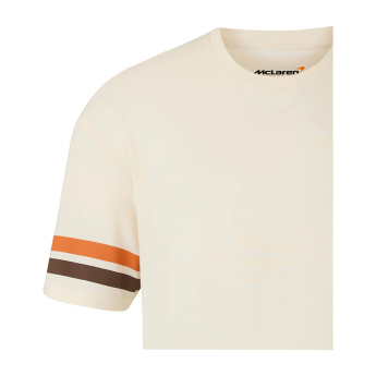 McLaren Honda koszulka męska Austin GP beige F1 Team 2025