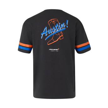 McLaren Honda koszulka męska Austin GP gray F1 Team 2025