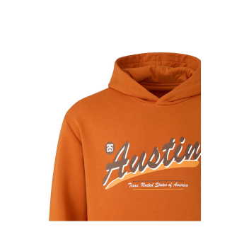 McLaren Honda męska bluza z kapturem Austin GP orange F1 Team 2025