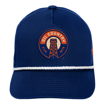 Edmonton Oilers dziecięca czapka baseballowa Structured A-Frame