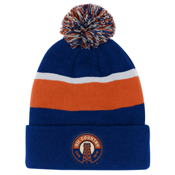 Edmonton Oilers czapka zimowa dziecięca Cuffed Beanie With Pom