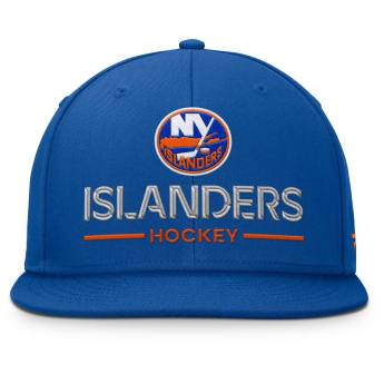 New York Islanders czapka flat baseballówka Authentic Pro A/Cap Flat Brim Square Visor Structured Adjustable