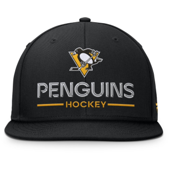 Pittsburgh Penguins czapka flat baseballówka Authentic Pro A/Cap Flat Brim Square Visor Structured Adjustable