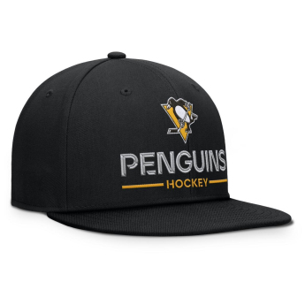 Pittsburgh Penguins czapka flat baseballówka Authentic Pro A/Cap Flat Brim Square Visor Structured Adjustable