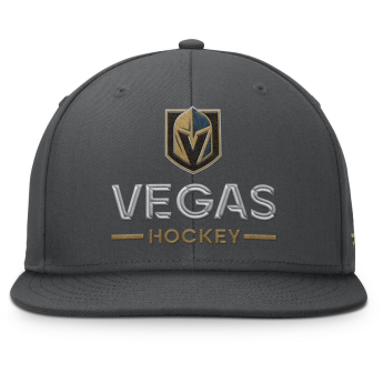 Vegas Golden Knights czapka flat baseballówka Authentic Pro A/Cap Flat Brim Square Visor Structured Adjustable
