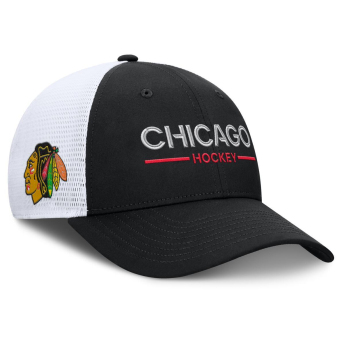 Chicago Blackhawks czapka baseballówka Authentic Pro A/Cap Structured Adj. Meshback