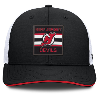 New Jersey Devils czapka baseballówka Authentic Pro A/Cap Structured Mid-Crown Adj