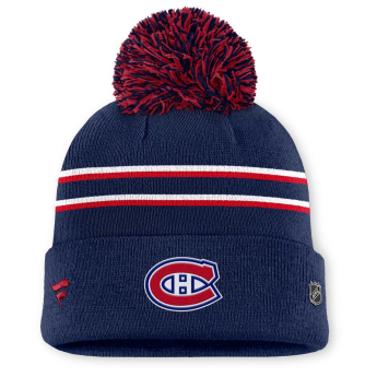 Montreal Canadiens czapka zimowa damska Authentic Pro W/Cap Cuffed Pom Beanie