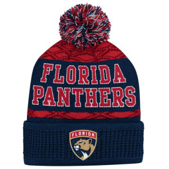 Florida Panthers czapka zimowa dziecięca Puck Pattern Cuffed Pom