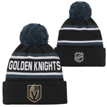 Vegas Golden Knights czapka zimowa dziecięca 3Rd Jersey Jacquard Cuff Pom