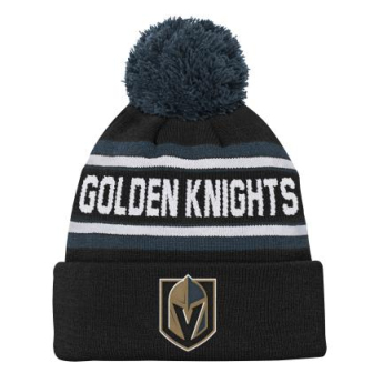 Vegas Golden Knights czapka zimowa dziecięca 3Rd Jersey Jacquard Cuff Pom