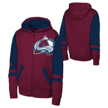 Colorado Avalanche dziecięca bluza z kapturem Face Off Fz Flc Hd