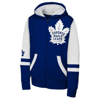 Toronto Maple Leafs dziecięca bluza z kapturem Face Off Fz Flc Hd