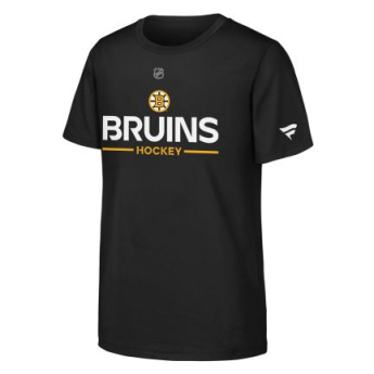 Boston Bruins koszulka dziecięca Apro Wordmark Ss black