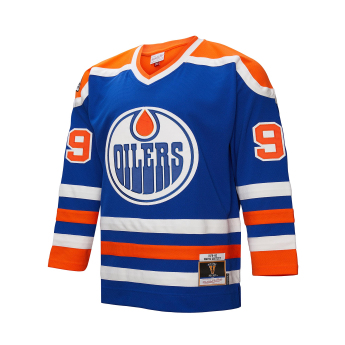Edmonton Oilers hokejowa koszulka meczowa Wayne Gretzky 1979 NHL Dark Jersey
