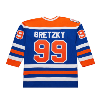 Edmonton Oilers hokejowa koszulka meczowa Wayne Gretzky 1979 NHL Dark Jersey