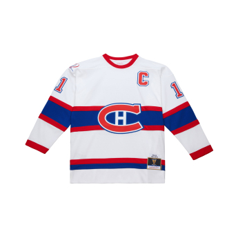 Montreal Canadiens hokejowa koszulka meczowa Saku Koivu 2003 NHL White Jersey