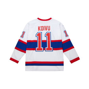 Montreal Canadiens hokejowa koszulka meczowa Saku Koivu 2003 NHL White Jersey