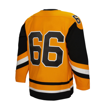 Pittsburgh Penguins hokejowa koszulka meczowa Mario Lemieux 1984 NHL Gold Jersey
