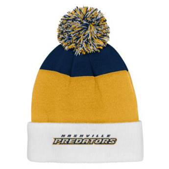 Nashville Predators czapka zimowa dziecięca Essentials Cuffed Knit W Pom
