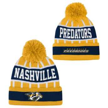 Nashville Predators czapka zimowa dziecięca Go Fast Cuffed Knit W Pom