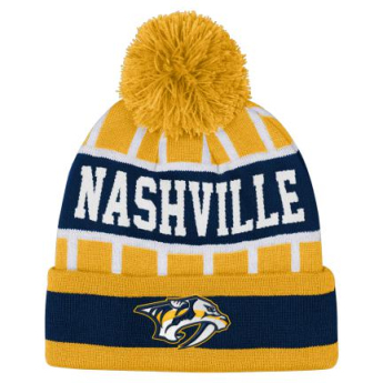 Nashville Predators czapka zimowa dziecięca Go Fast Cuffed Knit W Pom