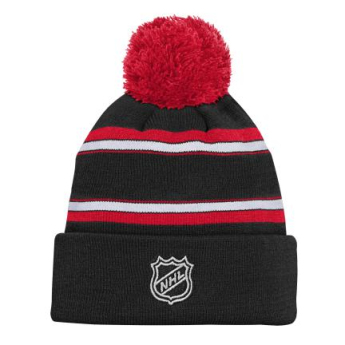 Carolina Hurricanes czapka zimowa dziecięca Jacquard Cuffed Knit With Pom