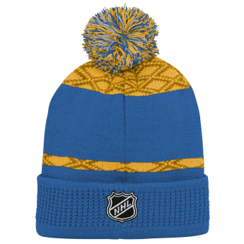 St. Louis Blues czapka zimowa dziecięca Puck Pattern Cuffed Pom