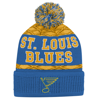 St. Louis Blues czapka zimowa dziecięca Puck Pattern Cuffed Pom