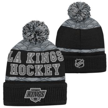 Los Angeles Kings czapka zimowa dziecięca Puck Pattern Cuffed Pom