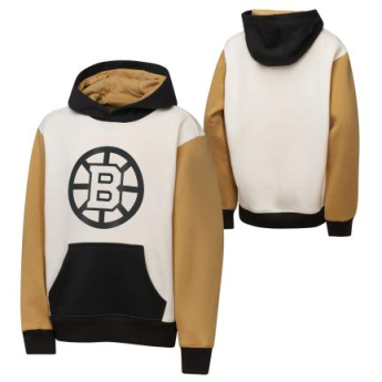 Boston Bruins dziecięca bluza z kapturem Color Blocked Flc Hd