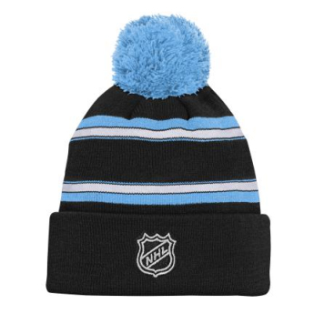 Utah Hockey Club czapka zimowa dziecięca Jacquard Cuffed Knit With Pom