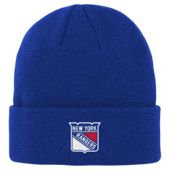 New York Rangers czapka zimowa dziecięca Cuffed Knit blue