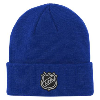New York Rangers czapka zimowa dziecięca Cuffed Knit blue