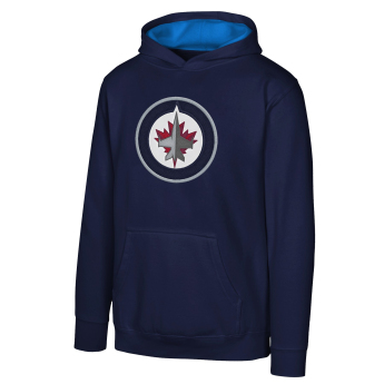 Winnipeg Jets dziecięca bluza z kapturem Prime Po Flc Hood -Home