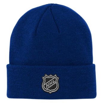 Vancouver Canucks czapka zimowa dziecięca Cuffed Knit blue
