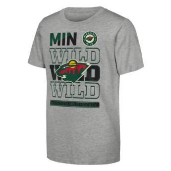 Minnesota Wild koszulka dziecięca Timeless Ss grey