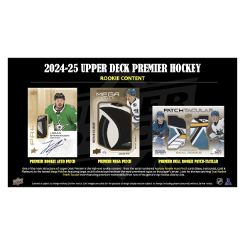 NHL pudełka karty hokejowe NHL 2024-25 Upper Deck Premier Hockey Hobby Box